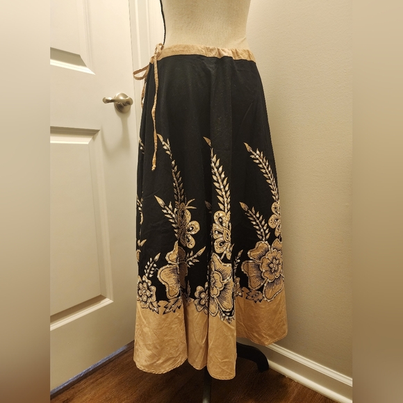 vintage forever XXI midi a-line skirt - Picture 7 of 7
